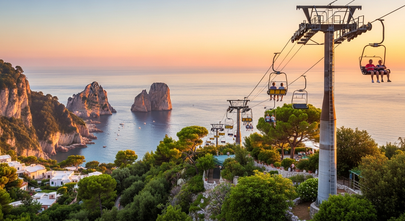 Anacapri Chairlift & Mount Solaro